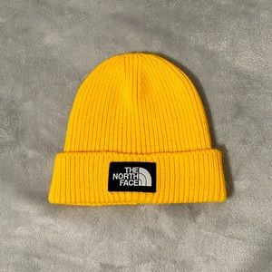 The North Face Logo Box Cuffed Beanie